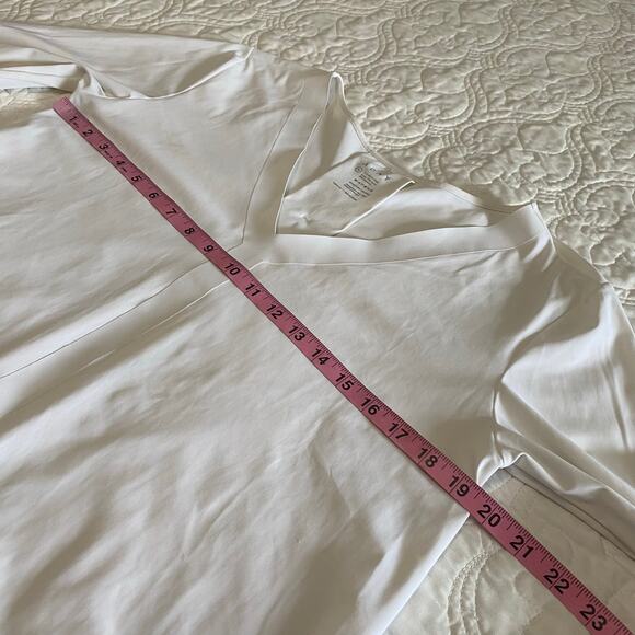 ADAY Something Tailored White Shirt Women's Medium Minimalist - Picture 4 of 7